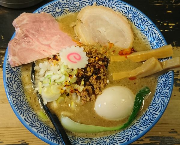 「【限定】濃厚担々麺 ￥1000」@狼煙 〜NOROSHI〜の写真