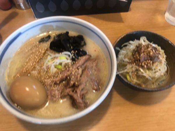 「塩らーめん味玉 800+100=900」@らーめん ふくのや 桶川店の写真