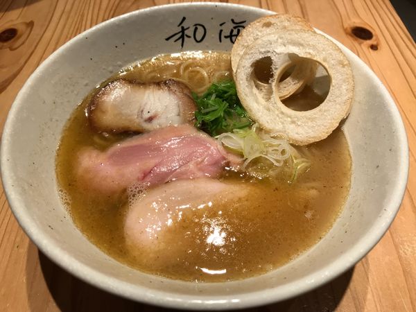 「塩らーめん　890円」@らーめん専門 和海 なんば店の写真
