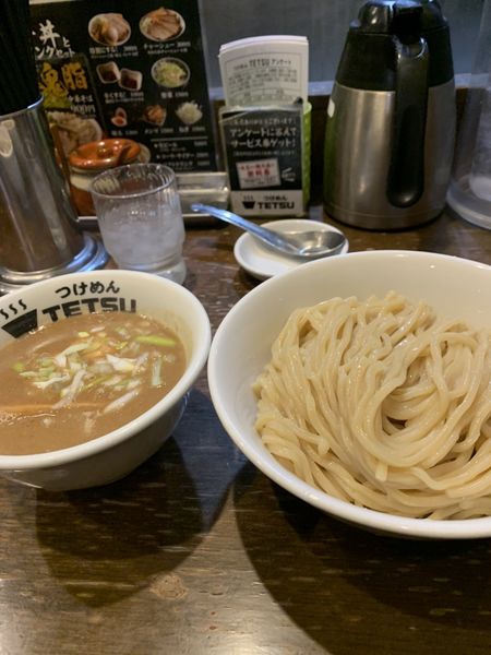 「味玉つけ麺」@TETSU 品川店の写真