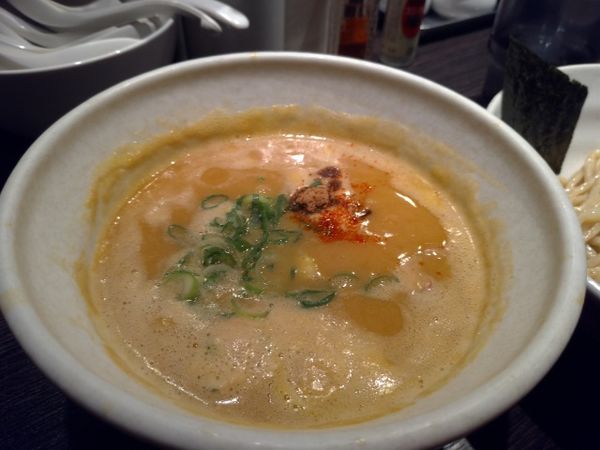 「つけそば（780円）＋替玉（100円）」@鶏そば 雫一 大袋店の写真