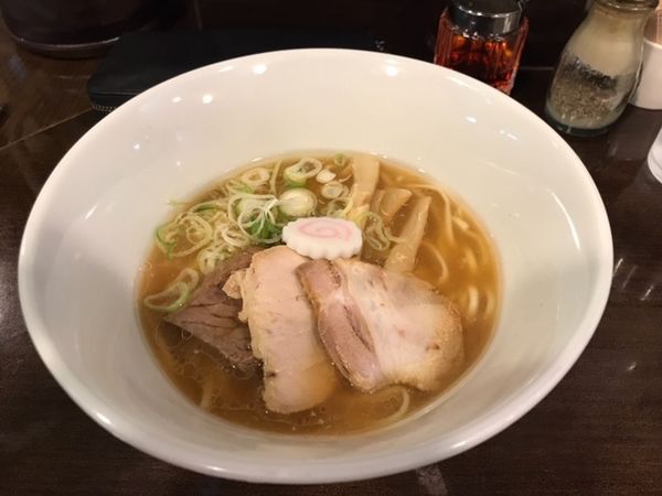 「中華そば￥750」@らーめん紬麦の写真