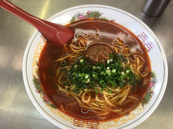 「坦々麺¥490」@富士見そば 下りホーム店の写真