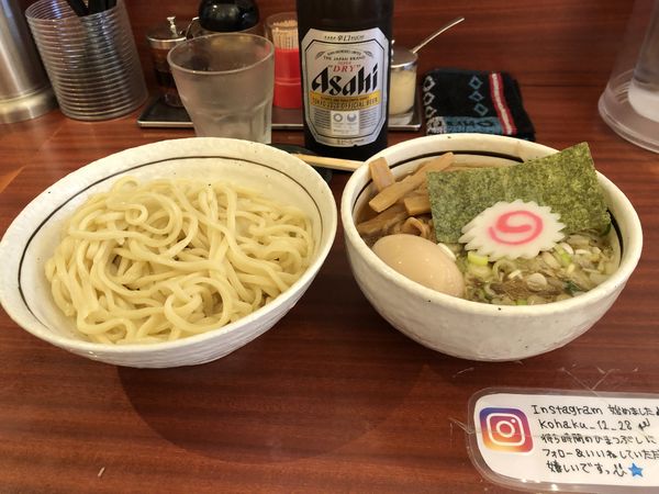 「得もりそば+ビール」@町屋大勝軒 孤珀の写真