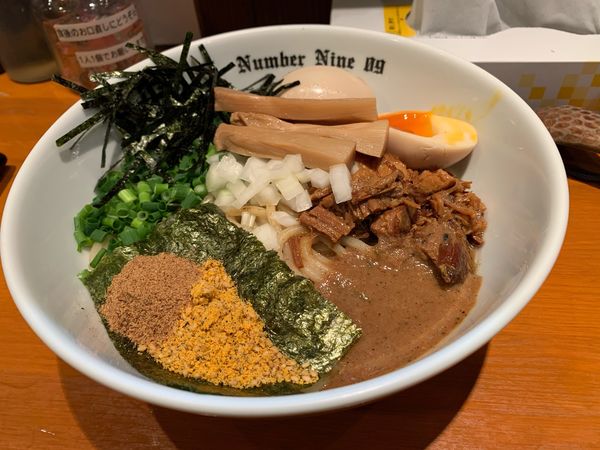 「油そば」@麺Dining Number Nine 09の写真