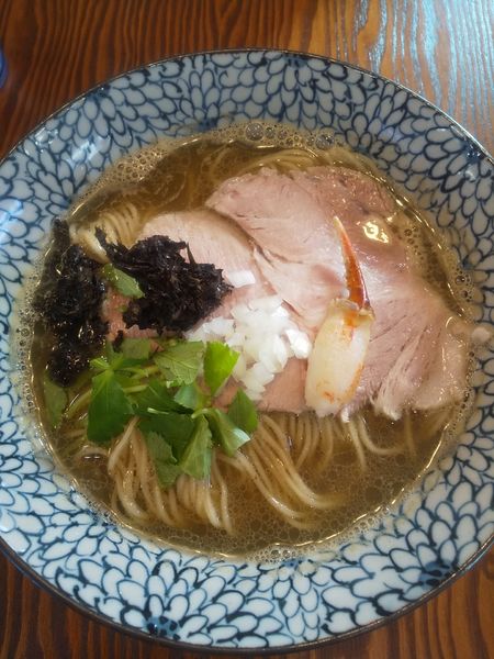 「カニSOBA」@拉麺 イチバノナカの写真