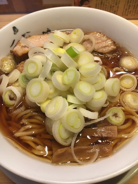 「らーめん原点¥800＋ネギ¥100（各々税別）」@人類みな麺類の写真