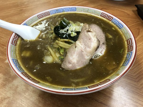 「カレーラーメン」@味の大王 室蘭本店の写真