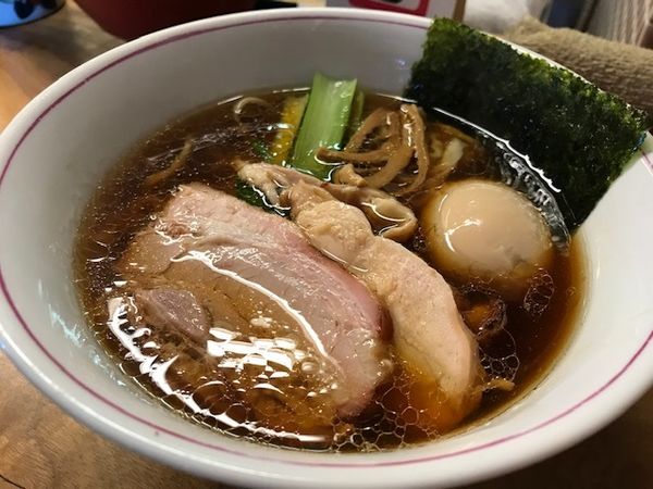 「味玉中華そば ￥880」@白河手打中華そば  一番いちばんの写真