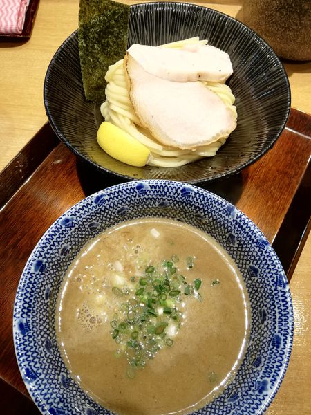 「濃厚煮干しつけ麺」@中華そば 蓮の写真