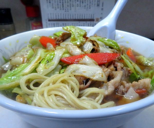 「肉炒めそば（780円）」@来々軒の写真