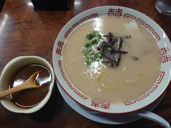 「ラーメン＋カレールゥ＋替玉」@博多元気一杯‼︎の写真