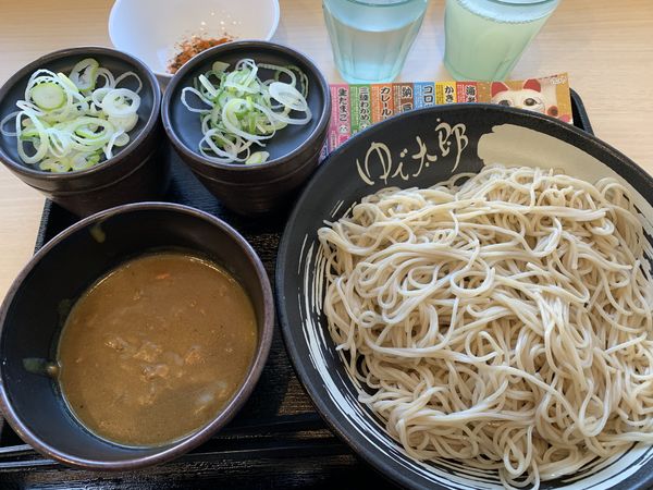 「2枚もり+無料ルー＝490円」@ゆで太郎 花小金井店の写真