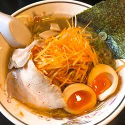 味玉ハルピンラーメン　辛ネギトッピング
