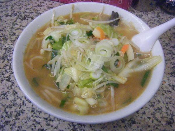 「野菜ラーメン」@ばってん亭の写真