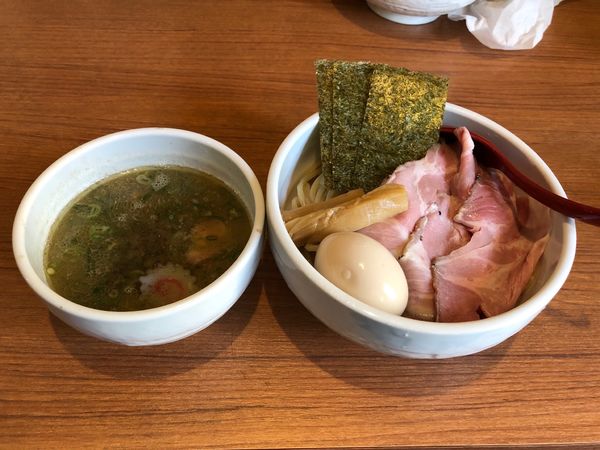「特製つけ麺」@煮干中華そば 鈴蘭 新宿店の写真