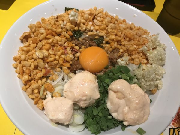 「台湾まぜそば並（ほぼトリプル）」@ラーメンパンチの写真