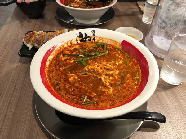 「辛麺」@博多辛麺 狛虎 西新店の写真