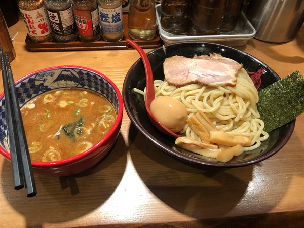 「つけ麺　あつもり」@つけ麺専門店 三田製麺所 御茶ノ水店の写真