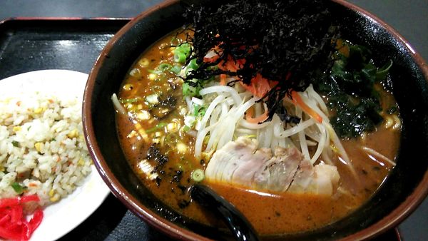 「黒焦がし味噌」@札幌ラーメン どさん子 上浜店の写真