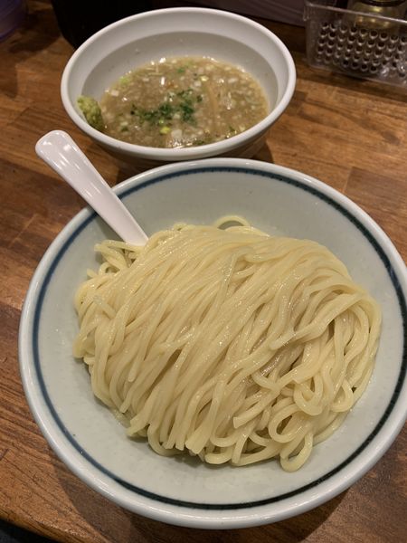 「塩つけ麺 大盛り 820円」@めいげんその写真