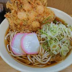 【12～1月限定】海老かき揚げそば 500円