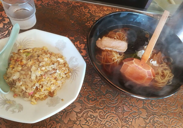 「Aセット（800円）」@らーめん亭の写真