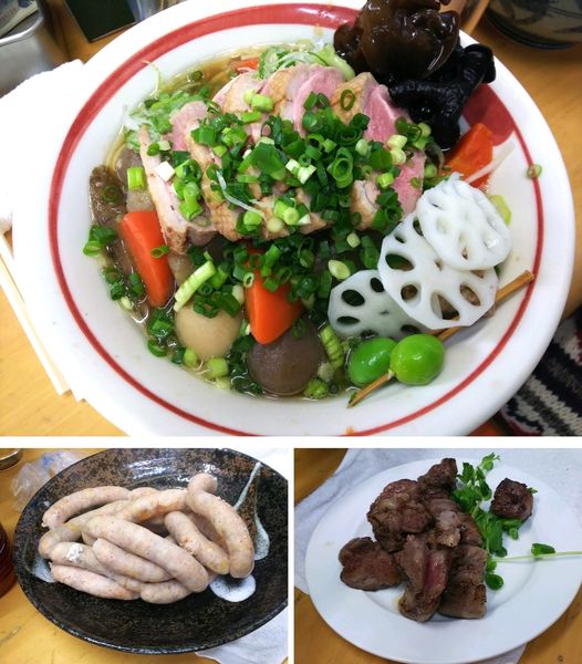 「【限定】根菜けんちんD具材＆鴨増し＋α　2000＋α円」@MENYA 食い味の道有楽の写真