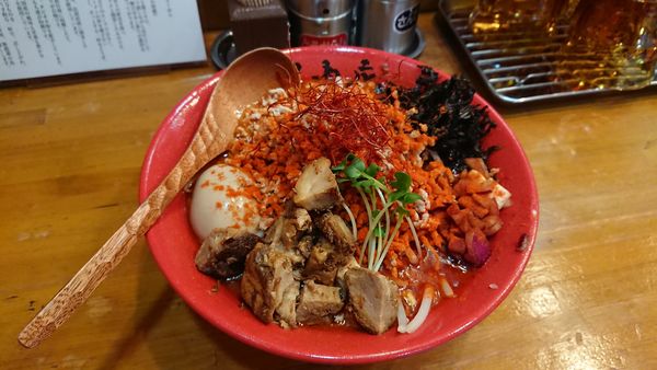 「辛みそらーめん」@濃厚蟹みそラーメン 石黒商店の写真