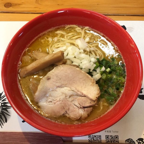 「濃厚伊勢海老そば＋大盛（910円）」@活龍 海老蟹専門 甲殻堂の写真