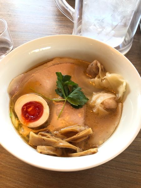 「特製三位一体（渡り蟹×豚×蛤）」@中華そば 和渦 TOKYOの写真