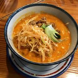 坦々麺3辛 肉味噌多め+味付き辛ネギ