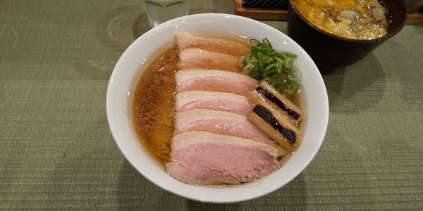 「鴨コンフィ麺」@らーめん 鴨to葱の写真