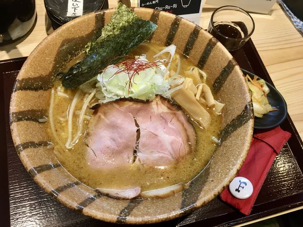 「濃厚味噌」@らーめん専門 Chu-Ru-Riの写真