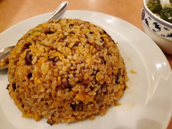 「老干媽炒飯」@華福飯店の写真