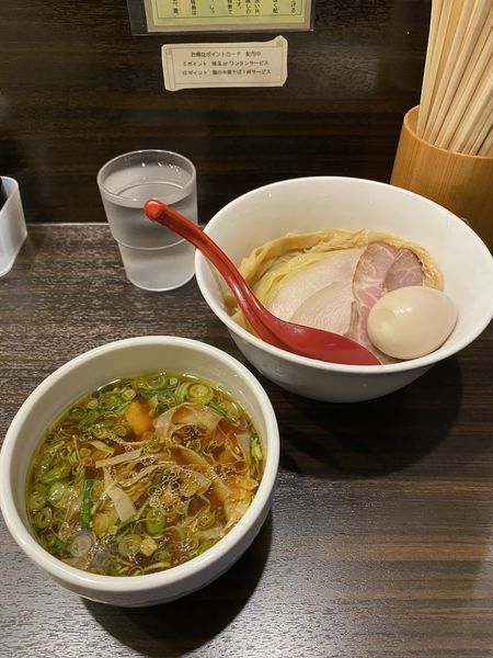 「特製つけ麺」@麺屋かなでの写真