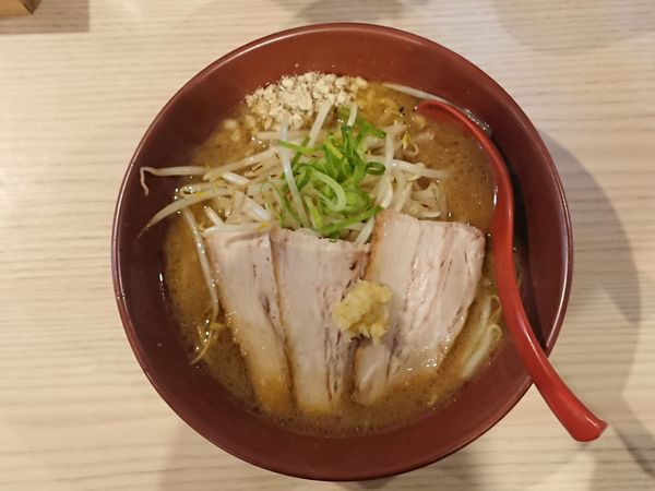 「3枚チャーシュー焼き味噌」@拉麺 大公 南太田本店の写真