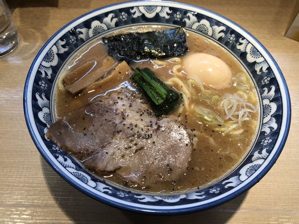 「2号ラーメン 味玉」@ラーメン 雷鳥の写真