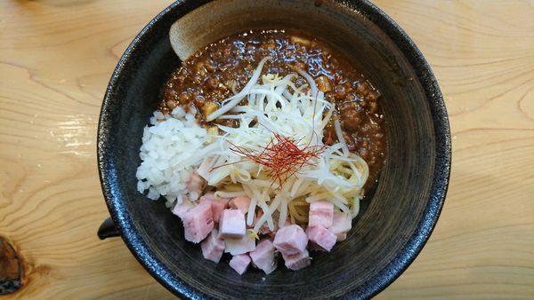 「冬期限定みそまぜそば 900円」@中華そば おしたにの写真