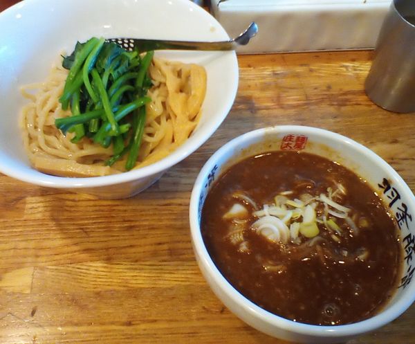 「辛つけ麺」@麺屋 庄太 六浦本店の写真