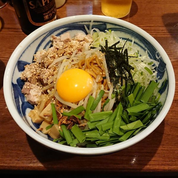 「油そば(250g)  @830円」@らーめん ほっぺ家の写真