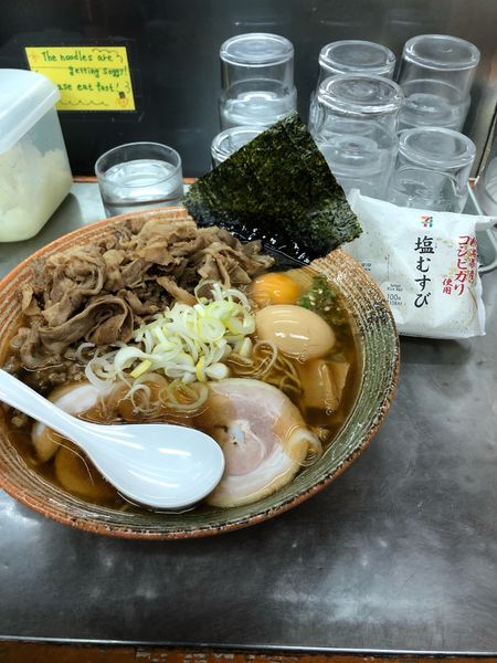 「オマールブルー出汁の悪い奴＋悪い肉」@覆麺 智の写真