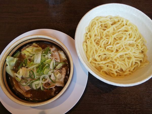 「塩つけ麺 中盛（￥700+50）」@つけ麺や 辰盛の写真