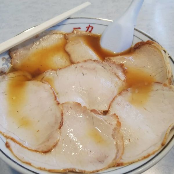 「チャーシューワンタン麺 1300円」@中華そば 一力 本店の写真