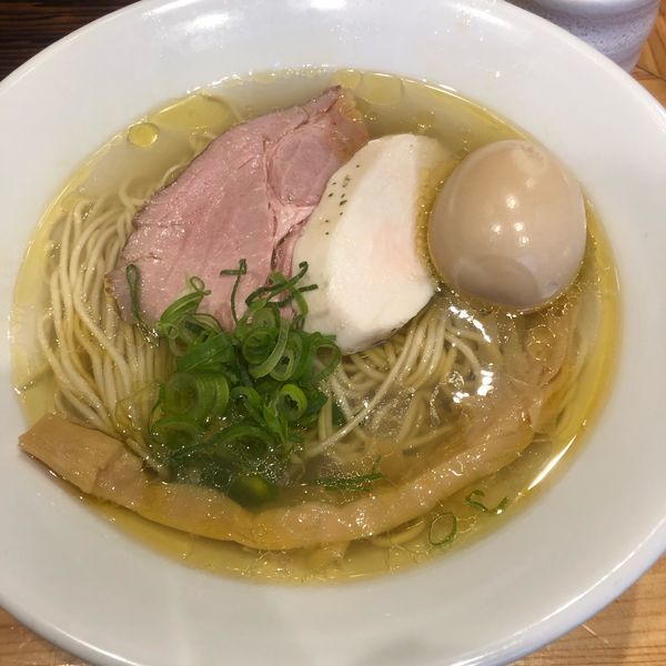 「塩」@自家製麺 竜葵の写真