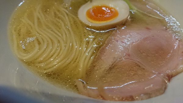 「生白醤油たまりそば 950円」@かしやの写真