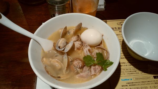 「【限定】どの国にもないめちゃめちゃ旨い塩らー麺+スーパードラ」@塩生姜らー麺専門店MANNISHの写真