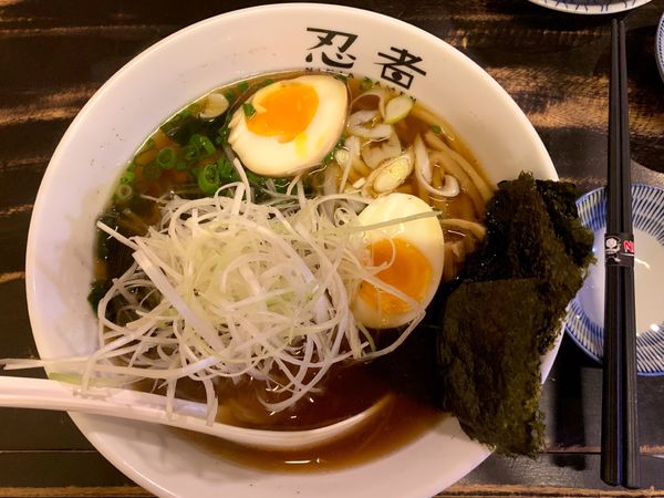 「醤油」@忍者ラーメンの写真