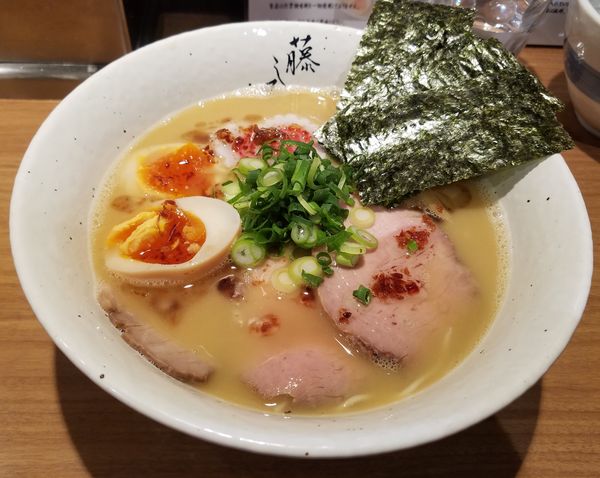 「特製鶏白湯ラーメン¥980」@麺屋 藤しろ 練馬店の写真