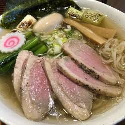 カモ塩ラーメン890円